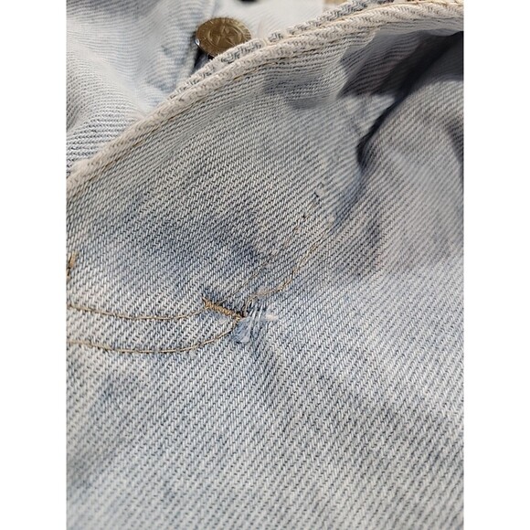 Vintage Mom Button Fly Jeans High Waist Tapered Light Wash Women's Size 9 26x28 - Picture 8 of 16